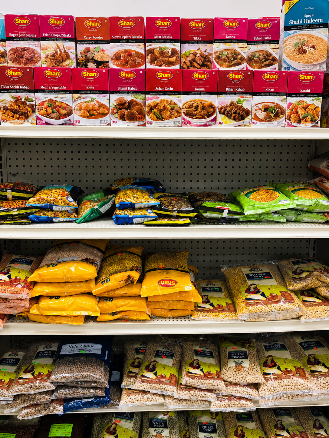 Lentils, Beans & Grains